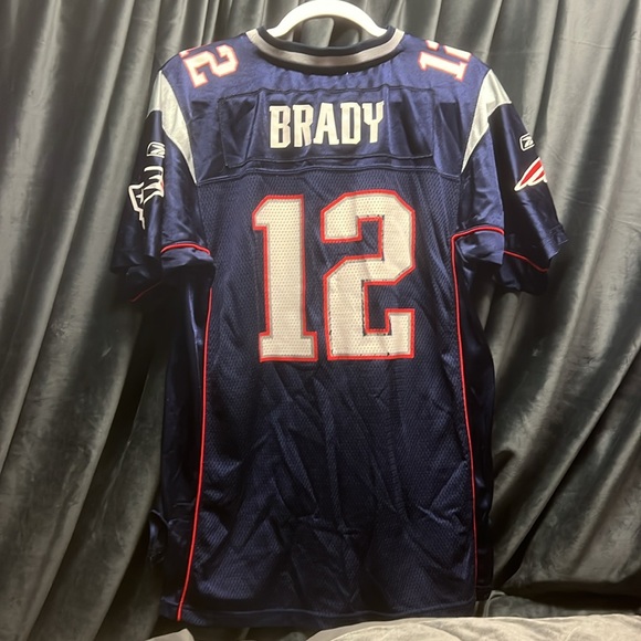 Tom Brady “the goat” 🐐 #12 Patriots Jersey - Picture 2 of 6